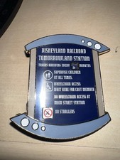 Disneyland Railroad Tomorrowland Limited Edition Pin Repaired picture