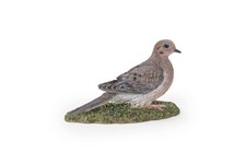 Hi-Line Gift Various Bird on Stump Statues (Mourning Dove), Multi Colors picture