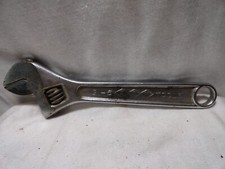 UTICA TOOLS ADJUSTABLE VINTAGE WRENCH MADE IN USA NUMBER 91-6 FAST SHIPPING picture