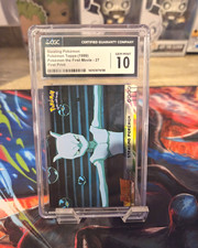 Topps 1999 Pokémon #27 Stealing Pokémon Mewtwo First Print CGC 10 picture