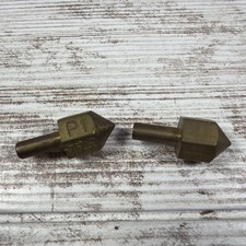 Vintage Solid Brass Put & Take Spinner Top - P1 P2 AP TA T1 T2 - Gambling Game picture