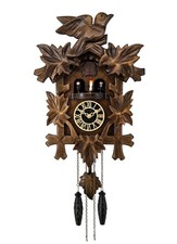 Handcrafted Black Forest Cuckoo Clock Dance Figures Quartz German Design Musical picture