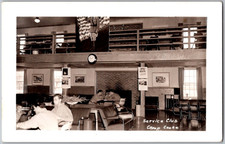 1940s RPPC Postcard Camp Cooke CA Vandenberg Air Force Base WWII Service Club picture