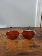 Vintage Retro Tinted Gino Gold Glasses | Police Sheriff Law Enforcement picture