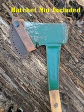 Bridgeport Scout Hatchet Leather Sheath Mask (Axe NOT Included) Girl Boy Scouts picture