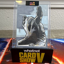 2026 Topps Star Wars Chrome Rotta the Hutt Sketch by Dwayne Carpenter picture