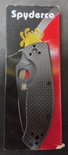 Spyderco Tenacious CF Carbon Fiber/G10 Handle C122CFBBKP picture