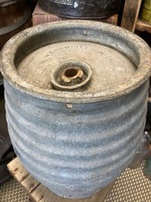 Vintage Menominee Marinette Brewing Wisconsin Michigan Beer Keg Steel Barrel picture