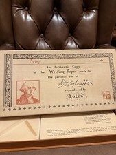 Vintage Eaton George Washington Commemorative Stationery picture