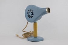Vintage Handy-Hannah Hair Dryer Model 695 Blue w/ Stand 1950s picture