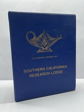 FREEMASONRY SOUTHERN CALIFORNIA RESEARCH LODGE PAPERS ESSAYS HISTORY PHILOSOPHY picture