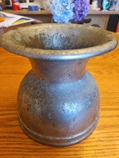 Antique Albert Pick Co Chicago Bronze Spittoon Cuspidor Hotel Model 401 picture