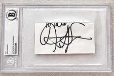Kristy Swanson autograph signed cut signature BAS slab Buffy the Vampire Slayer picture