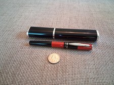 Cerruti 1881 Rollerball Pen W/Case. Original Cartridge Empty. Topball 850 Refill picture