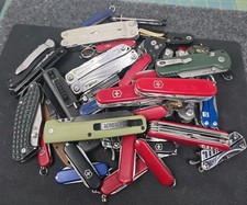 Large Lot Crkt Gerber Victorinox Leatherman Kershaw Multi-Tools 9.43 picture