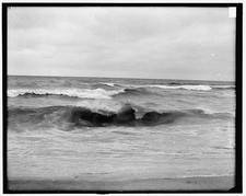 Photo:Atlantic Surf Ocean Waves 1890-1910 picture