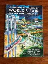 1964-65 NY World's Fair Lincoln-Mercury Guide Book picture