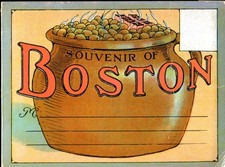 Boston MA 20 Views Mini Souvenir Folder 1920s ALL 20 VIEWS SHOWN UPCLOSE WOW picture