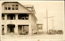 Mantoloking New Jersey NJ Deauville Beach Lavalette Postal Cancel c1930 RPPC bhn picture