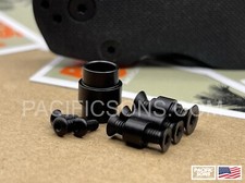 Titanium Complete Hardware kit for Spyderco Paramilitary 2 PM2 - BLACK picture