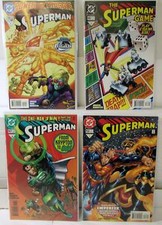 Superman Lot of 4 #119, 146, 147, 153 (1997) DC Comics 9.4 NM 1st Print Comics picture