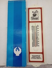 Vtg Badger Pipeline Company Rockford Illinois Advertising Thermometer Org Box picture