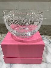 Princess Diana Althorp Glass Etched Bowl 4.5X3.25 picture
