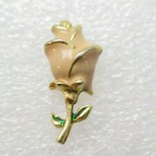 Pink Rose Flower Lapel Pin (B200) picture