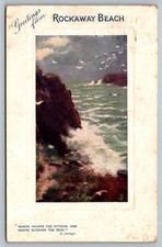 Greetings From Rockaway Beach NY Postcard Raphael Tuck Where Haunts The Bittern picture