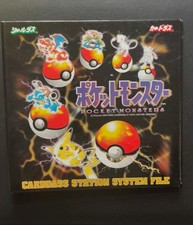 Pokemon Vintage Binder Pocket Monsters  Carddass Station File [Good] 1997  Rare  picture