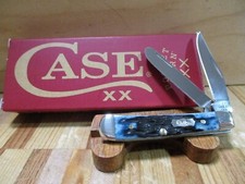 NIB Case USA XX Mediterranean Blue Bone Tiny Trapper 62154 Pocketknife - 51862 picture
