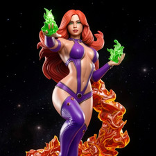 Beautiful Starfire DC V3 3D Printed 16k Res HandPainted or Unpainted picture