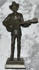 Hank Williams 7” Commemorative Statue Replica Music Collectible 2008 - NEW NWOT picture