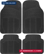 BDK Floor Mats, 4-Piece All-Weather Car Mat with Universal Fit Design, Durable R picture