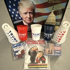Rare President Donald Trump official merchandise lot  picture