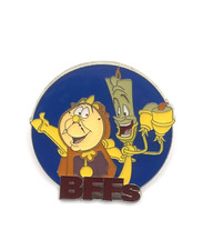 Disney BFFs Collection Beauty & The Beast Lumiere & Cogsworth Box Pin picture