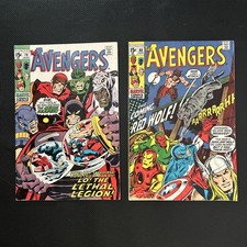 Avengers #79, 80 (2nd Red Wolf) - 1970 Marvel Comics. Great condition picture