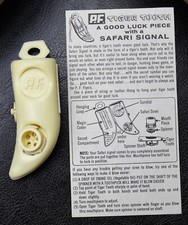 VTG 1960'S B.F. GOODRICH P.F. FLYER TIGER TOOTH WHISTLE SUNDIAL DECODER PREMIUM picture