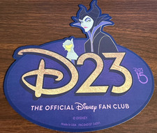Disney D23 Maleficent Fan Club 15th anniversary magnet   - AUTHENTIC  RARE picture