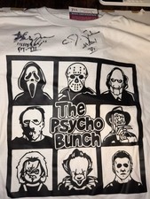 The Psycho Bunch  autograph cj Graham f13-VI, Larry Zerner Shelly F13 III JSA  picture