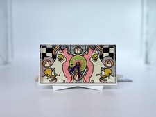 NIB PETER Max SYMMETRY Alarm Clock Ltd Edition Rare 1968 GE| NEVER USED picture