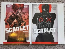 Scarlet Vol. 1 & 2 Bendis & Maleev TPB Lot Of 2 Jinxworld 2018 Book 1 And Book 2 picture