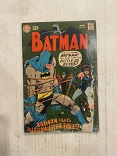 BATMAN #210 1969 DC Comics Neal Adams Catwoman cover / Stain On Cover & In Book picture