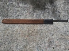 Oringinal Early Pre WW1 RIA M1905 Scabbard W/Wooden Body & Rawhide Cover picture