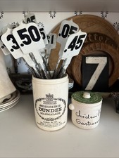 Vtg Antique Cash Register Flags Tags Metal *** Listing Is for one flag*** picture
