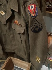 WW2 AUSTRALIAN-MADE MADE IKE JACKET picture