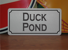 DUCK POND Metal Sign picture
