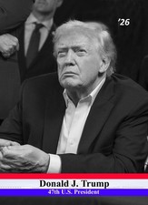 2026 President Donald Trump Political Trading Card #1 picture