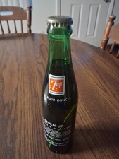 This 7up Bottle Was Capped With A Stainless Filler Tube In It  picture