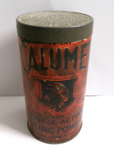 Vintage Calumet Baking Powder Tin with Native American Graphic 1Lb Size picture